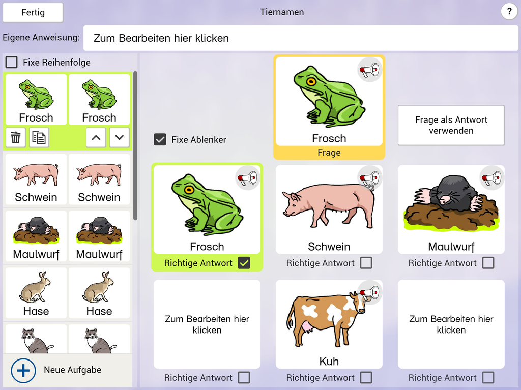 ChoiceTrainer PRO iPad-App