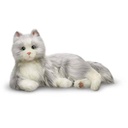 Demenz- und Begleitkatze Shiva (grau-weiß)