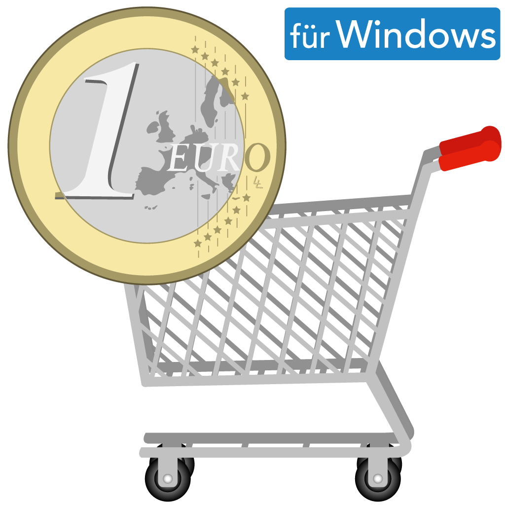 Einkaufen mit dem Euro Windows-App