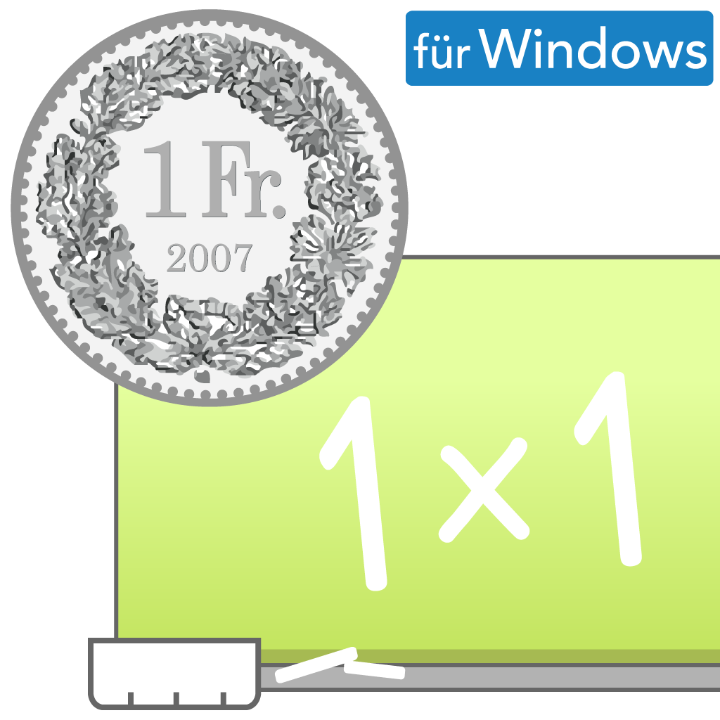 Rechnen mit dem Franken Windows-App