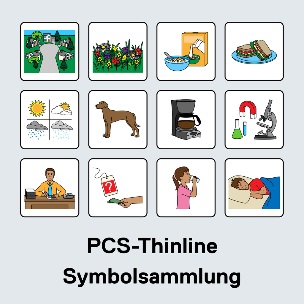 GoTalk Now: PCS ThinLine Symbole