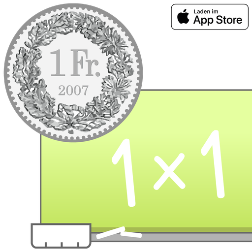 Rechnen mit dem Franken PRO iPad-App